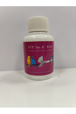 Vit Se - E Kuş Vitamini