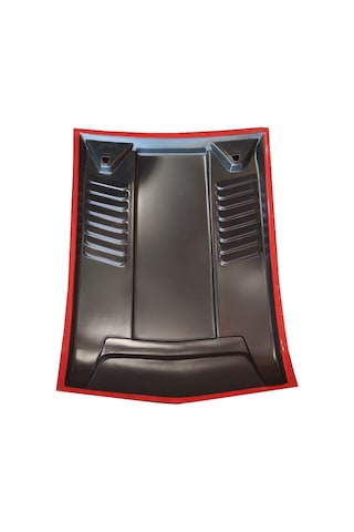 Mitsubishi L200 Scoop Kaput Şişirme Koruma Mat Siyah 2007 - 2014