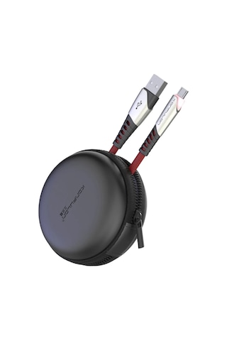 Konfulon Dc16 Micro Usb Kablo 1m 2.4a - Kırmızı -
