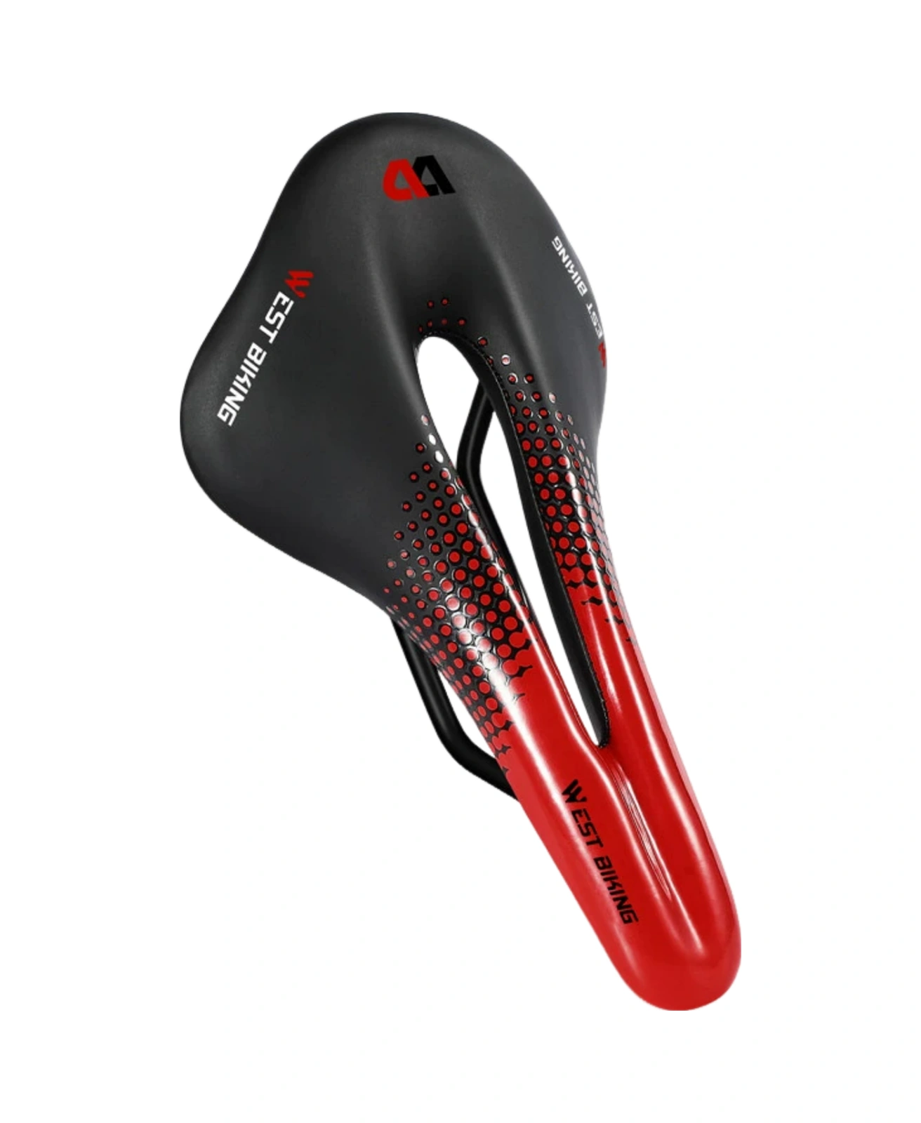 Yunboo Ergonomik Yolluk Bisiklet Jantı - Yüksek Esneklikli, Havalandırmalı, Konforlu Saddle - Kırmızı-siyah Çok Renkli