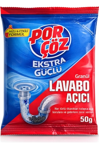 Lavabo Açıcı 50 Gr X2 Adet