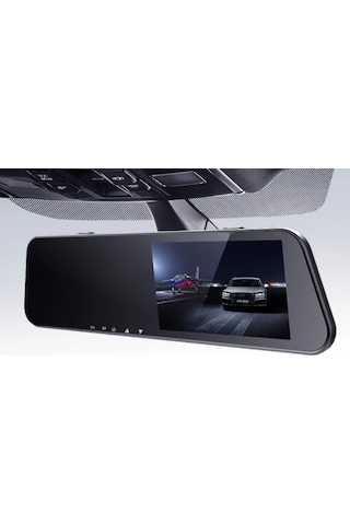 Wevolt MB-600 Full HD Araç İçi Yol Kayıt Geri Görüş Ayna Park Kamerası