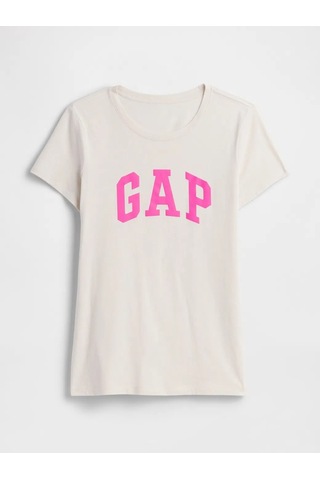 V-gap Ss Clsc Tee Krem