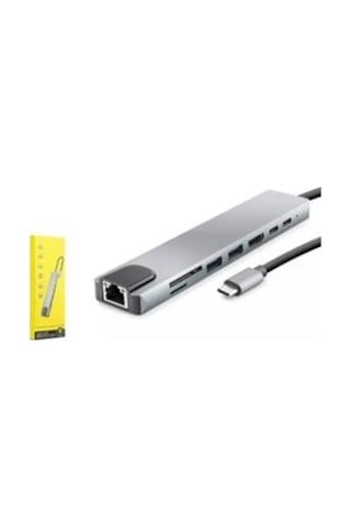 Hadron Hdx7841 Type-c To Hdtv Hdmı 4k 30hz + Vga 2ın1 Gri Kdo