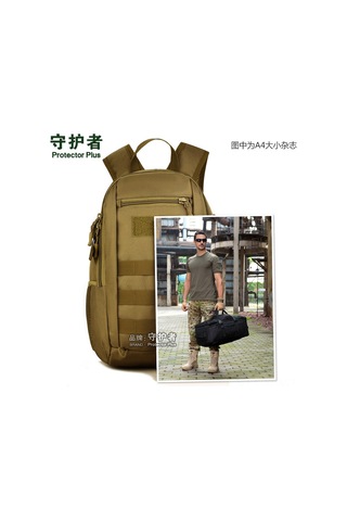 Moveevo 12 Litre Kompakt Sırt Çantası - Hafif Ve Dayanıklı Outdoor Çanta Siyah Siyah