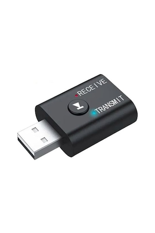 Ally 32597 2in1 Bluetooth 5.0 Mini USB Adaptör + Fm Transmitter