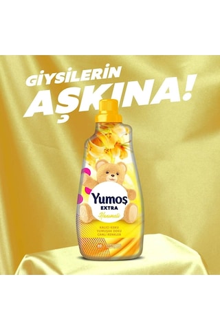 Yumoş Extra Konsantre Çamaşır Yumuşatıcısı Hanımeli 1440 Ml 4 Adet Yumoş Hanımeli 1440
