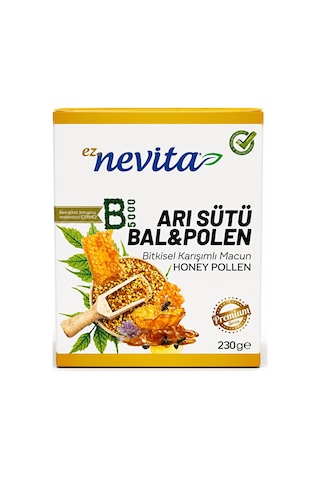 Arı Sütü Bal Polen 230 Gr