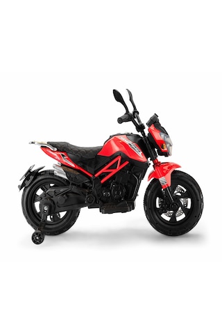 Baby2go 2691 Cross Akülü Motor 12 Volt / Kırmızı Kırmızı
