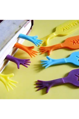 4pcs 3d Cartoon Bookmark Daha Fazla Eğlenceli Okumak İçin Plastik Sayfa Klip Hediyesi Öğrenci Okuma Meraklıları