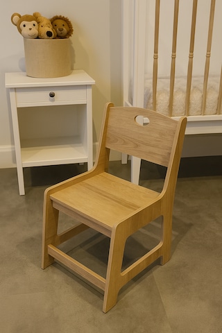 Çocuk Aktivite Masası Sandalyesi %100 Mdf