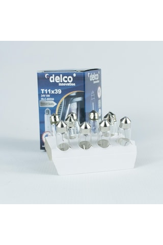 Delco U.s.a Sofit Ampul 39mm 24 Volt T11x39 10 Adet