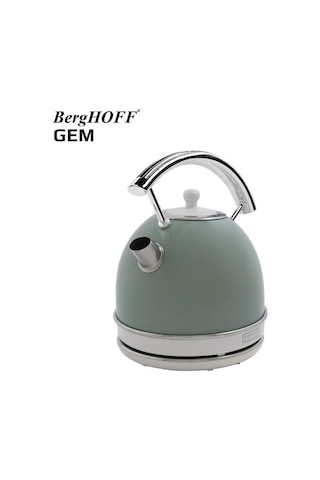 Gem Retro 1, 7 L Su Isıtıcı 2200 W, Paslanmaz Çelik Gövde Mint Yeşil