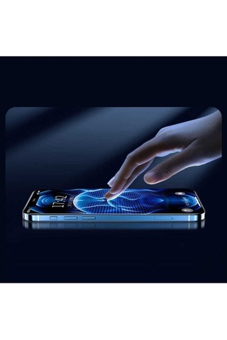 Apple Uyumlu iPhone 12 Mini Zore Fit Hard Mat Privacy Cam Ekran Koruyucu