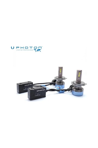 Photon 12v-24v H4 Csp Led Xenon Far Ampul Seti Katana 6000k 12000 Lümen Canbus