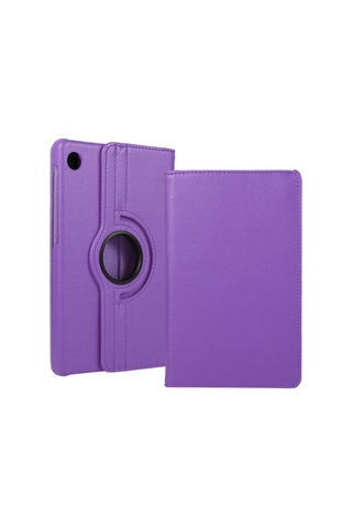 Lenovo Tab M10 Tb-328f 3. Jenerasyon Ezsp Dönebilen Standlı Kılıf-mor Arka Kapak