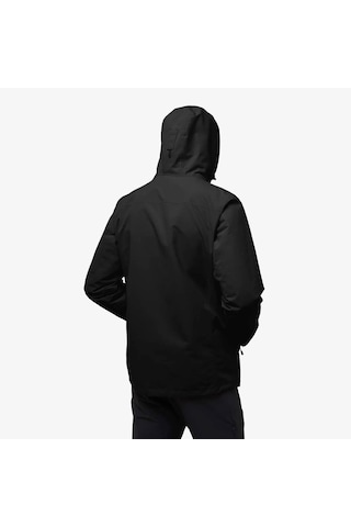 Jack Wolfskin Texapore 3in1 Erkek Siyah Ceket Düz A61864