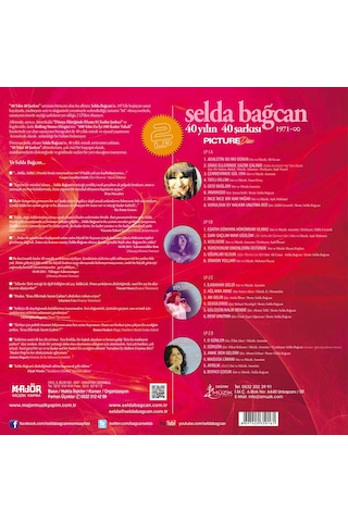 Selda Bağcan - 40 Yılın Şarkıları Picture 2 Lp
