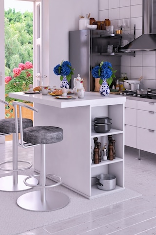 Şahin Ada Yemek Masası Kapaklı Çekmeceli Çok Amaçlı