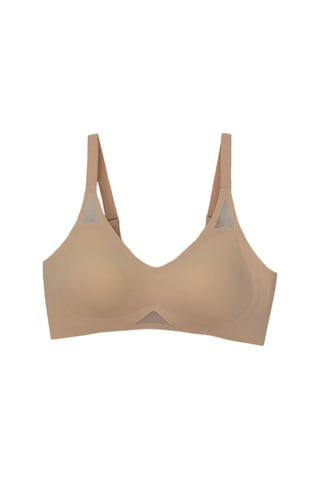 Kadın Silikonlu Lazer Kesim Sütyen B Cup Bgl-st04721 Bej