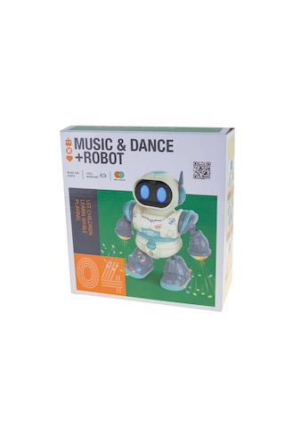 Oyuncak Robot Danscı 04 Rabot Işıklı Sesli 25 Cm