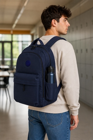 Vıatox Lss-2031 Unisex Okul Sırt Çantası Öğrenci Günlük Seyahat Tatil Spor Yürüyüş Seyahat Gezi Kamp Günlü Lacivert