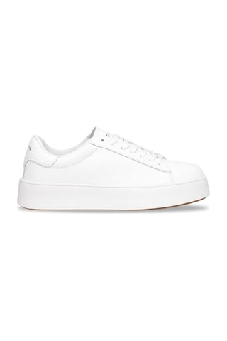 Lufian 121230053 Adel Kadın Hakiki Deri Klasik Sneaker Beyaz