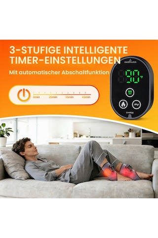 Feelha Elektrikli Ayak Masaj Aleti, 2'li Paket Emsense Kablosuz Ayak Masaj Aleti