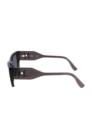 Karl Lagerfeld Kl6123s 020 54 Unisex Dikdörtgen Şeffaf Füme Kemik Güneş Gözlüğü