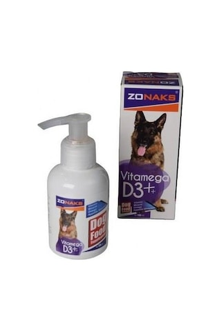 Zonaks Vitamega D3 Köpek Food 100 ML Zonaks Vitamega D3 Köpek Food 100 ML