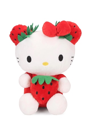 Hello Kitty Pembe Peluş 30 Cm Kırmızı