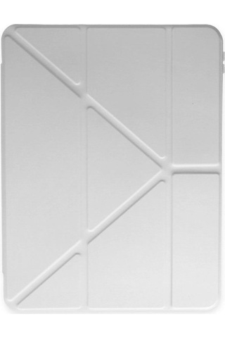 Apple Uyumlu iPad 2022 10.9 10.nesil Kılıf Kalemlikli Mars Tablet Kılıfı - Gri
