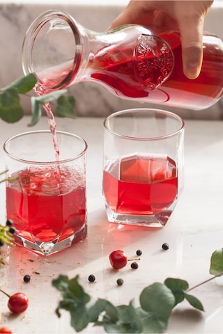 Lav Tuana Cam Viski Bardağı 6'lı 320 ml (Meşrubat/Kokteyl Bardağı )