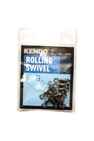 Kendo Rolling Swivel Bilyalı Fırdöndü 10adet No:2
