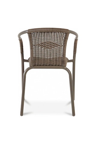 Koçtaş Bari Rattan Kollu Sandalye Kahverengi