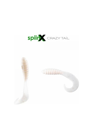 Spıınx Crazy Taıl Kuyruk 7.5cm 10p Whıte