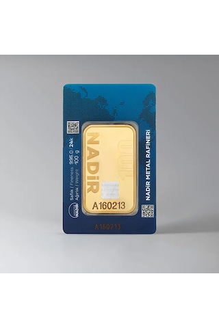 Nadir Gold 100 Gram Külçe Altın 24 Ayar