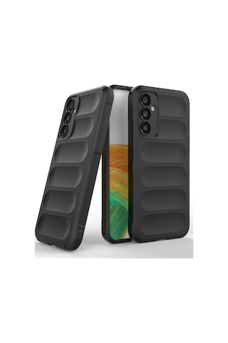 Herşeytrend Samsung Galaxy Uyumlu A25 5g Kılıf Optimum Silikon - Siyah Çok Renkli