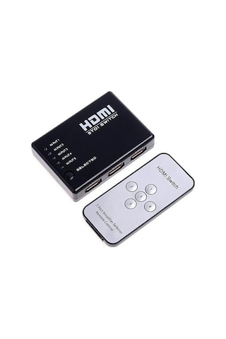 Powermaster 5 Port Hdmi Switch 5X1 Kumandalı Uyumlu