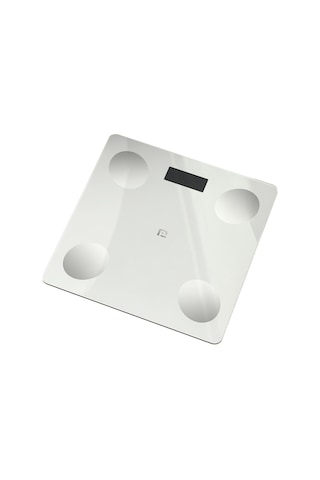 Tenfowee Mijia Uygulamalı Akıllı Vücut Yağı Terazi - Usb Şarjlı/batarya, 26x26cm Cam Yüzey, Tam Vücut Analizi, Bt Senkronizasyonu, Beyaz