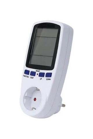Wattmetre Priz Tipi 16A 3680W Enerji Sarfiyat Ölçer