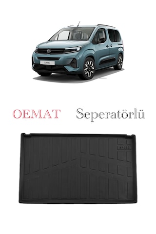 Opel Combo E Bagaj Havuzu Seperatörlü