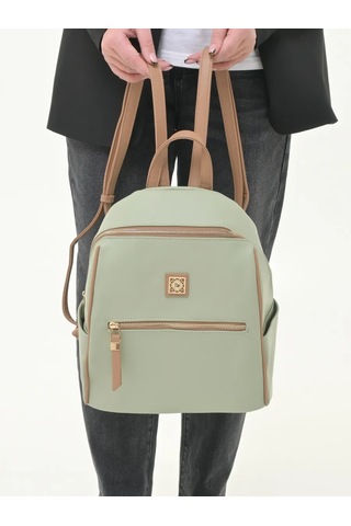 Daniele Patrici Deri Şehir Sırt Çantası A4 210533399 Khaki