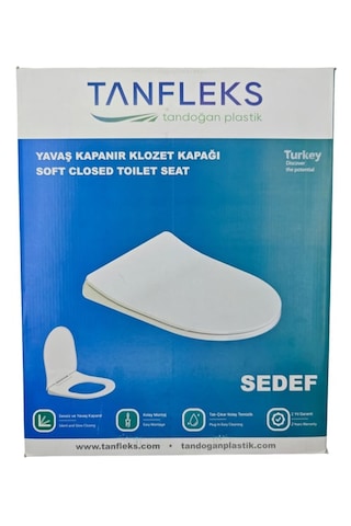 Klozet Kapağı Sedef Beyaz