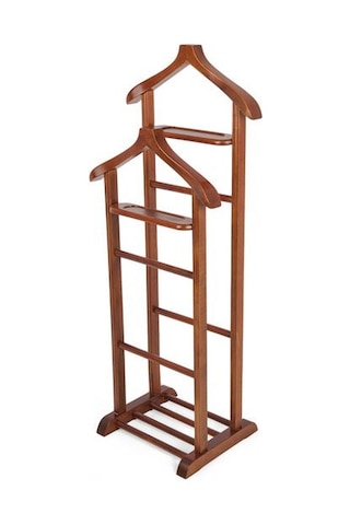 Just Home Elit Çift Tepeli Dilsiz Uşak - Ceviz - 120 Cm Ceviz