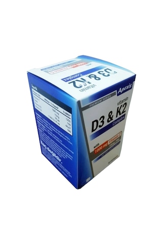 Apexis Vitamin D3 - K2 Complex 1000 MG x 30 Kapsül