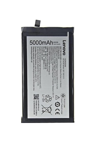 Lenovo Vibe P1 Batarya Pil Bl-244 5000 Mah + Tamir Seti