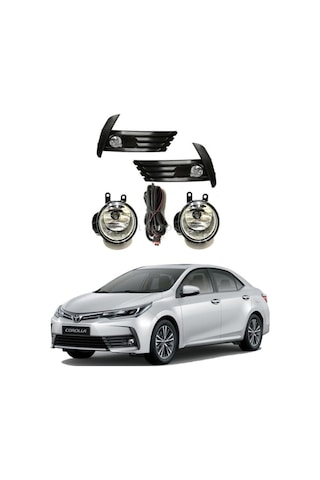 Toyota Corolla Uyumlu 2017-2018 Sis Lambası Farı Full Set