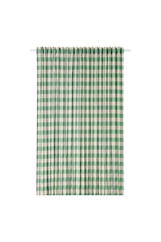 Ikea Glanshagtorn Tül Perde 300x300 Cm Yeşil-beyaz-siyah Çok Renkli
