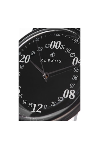 Klexos 24 Saat Kadranlı Kol Saati Dream Altamira Black Casual